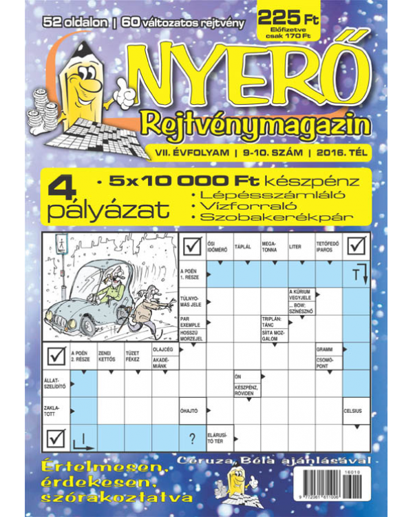 Nyerő Rejtvénymagazin 2016/9.-10. Nyerő Rejtvénymagazin 2016/9.-10.